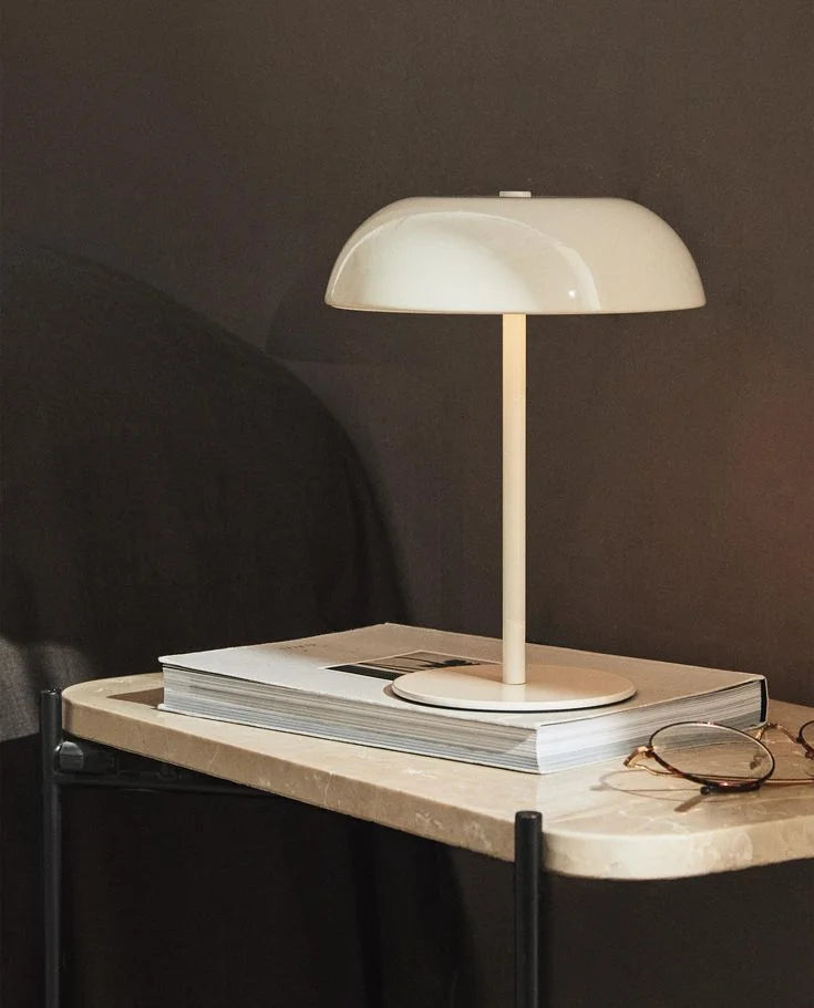 Modern Cordless Dome Table Lamp