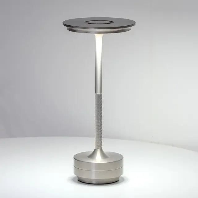 Luxury Rechargeable Table Lamp – Touch Dimmable LED Light with 3 Color Modes