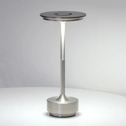 Luxury Rechargeable Table Lamp – Touch Dimmable LED Light with 3 Color Modes