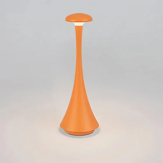Luxury Mushroom Table Lamp – Rechargeable Touch Dimmable LED Light