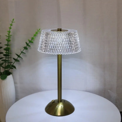 Crystal Touch Bedside Lamp – Dimmable Ambient Night Light