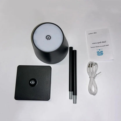 Lightweight Rechargeable LED Touch Table Lamp – 3-Level Dimmable Ambient Light