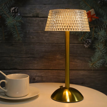 Crystal Touch Bedside Lamp – Dimmable Ambient Night Light