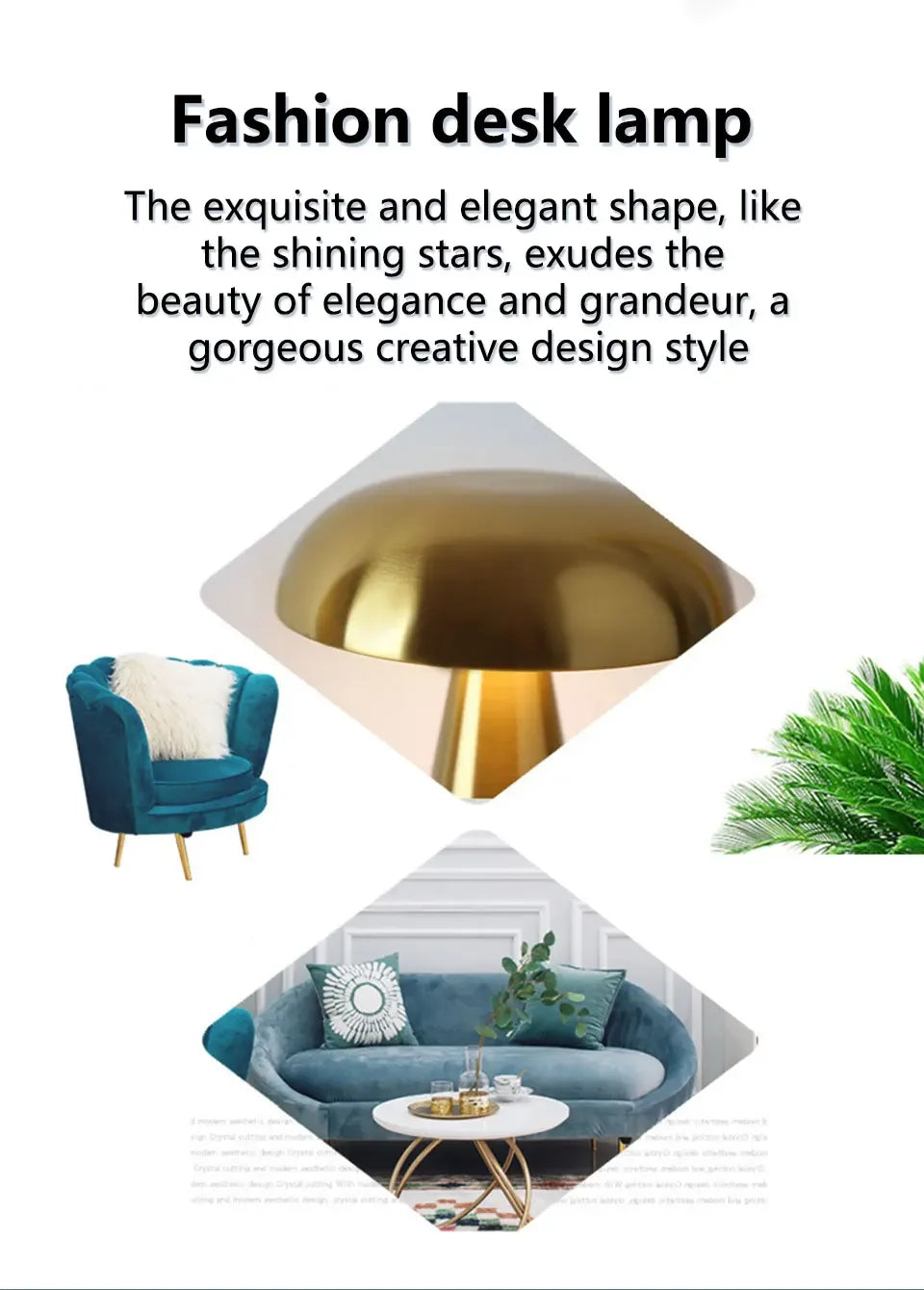 Retro Mushroom Table Lamp – Rechargeable Touch Dimmable LED Light