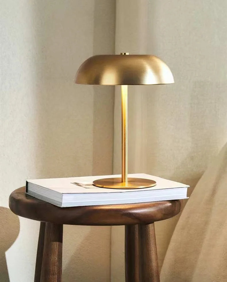 Modern Cordless Dome Table Lamp