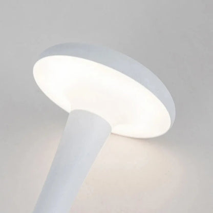 Luxury Mushroom Table Lamp – Rechargeable Touch Dimmable LED Light