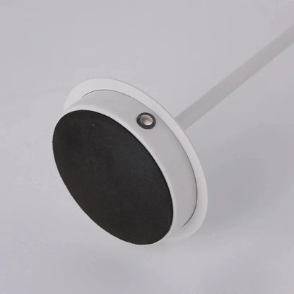 Rechargeable Luxury Conical Table Lamp – Modern Metal LED Ambient Light for Interiors
