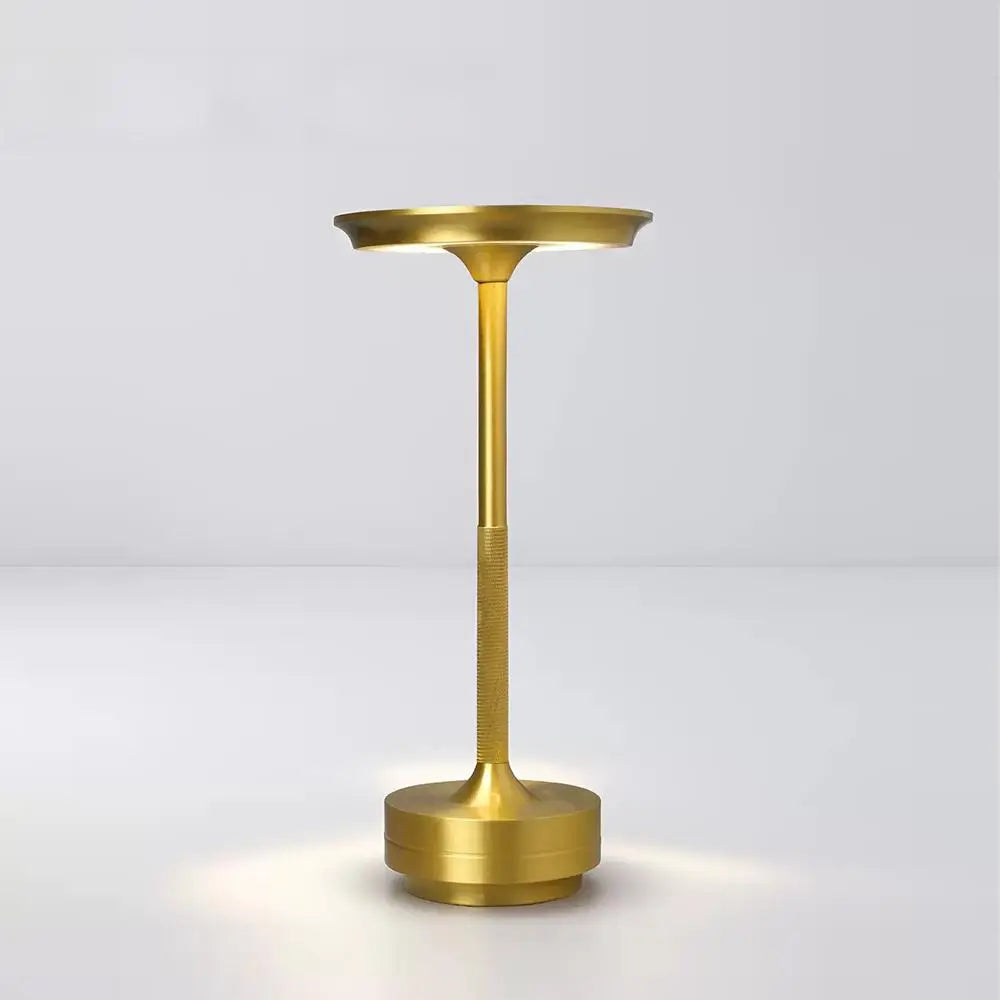 Luxury Rechargeable Table Lamp – Touch Dimmable LED Light with 3 Color Modes