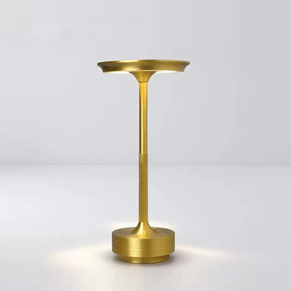 Luxury Rechargeable Table Lamp – Touch Dimmable LED Light with 3 Color Modes